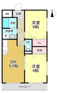 ウィル【4階】の間取り