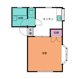 メゾンクレール【2階】の間取り