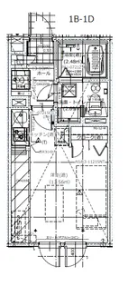 十五番館【1階】の間取り