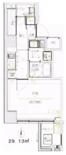 アルテシモノルガ【2階】の間取り