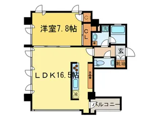 Villa Arcadia【2階】の間取り