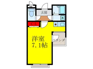 フェニックス城南【2階】の間取り