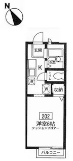 ビレッジ・アイ【2階】の間取り