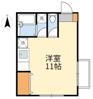 東京都稲城市大丸【アパート】の間取り