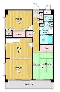 セブントレジャー【2階】の間取り