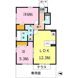 ZEN【1階】の間取り