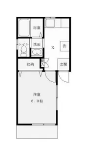神奈川県横浜市鶴見区生麦1【アパート】の間取り