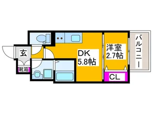 テラ堺市駅【10階】の間取り