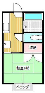 ヴィラ原宿台II【1階】の間取り