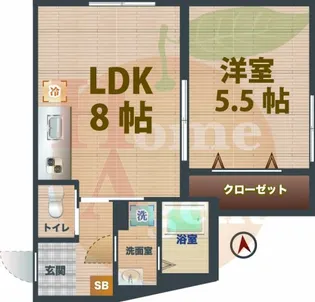 東京都杉並区和泉3【マンション】の間取り