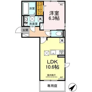 なのはな【1階】の間取り