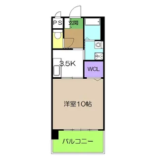 ドリームハウスしののめ【3階】の間取り