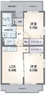 ベアテスPTMIII【3階】の間取り