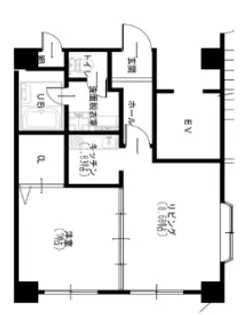 レルム城北【2階】の間取り