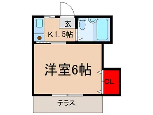 シャトレーサチヨ【1階】の間取り