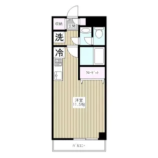 ボヌール・カサベルデ【2階】の間取り