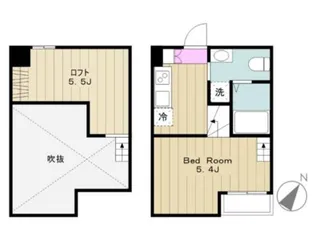 グリーンベルト【2階】の間取り