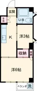 第一三京ビル【4階】の間取り