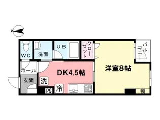 グランシャトー井草【2階】の間取り