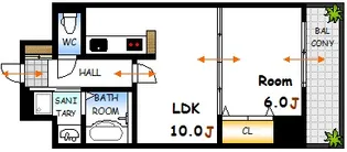 HIT BLD【5階】の間取り