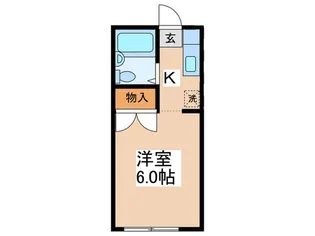 モンシャトー渡辺【2階】の間取り