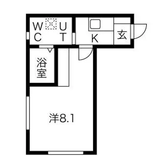 PRESTIA I【2階】の間取り