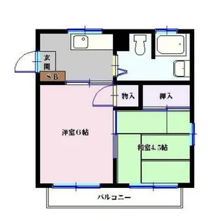 テラス唐沢【3階】の間取り