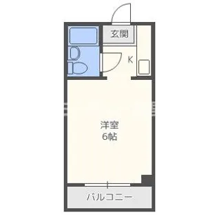 パークコート住之江【3階】の間取り