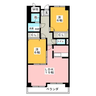 Sol・Levanto(ソルレヴェンテ)【2階】の間取り