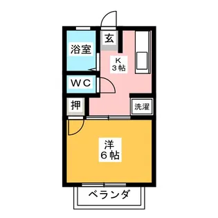 アンダルシア【2階】の間取り