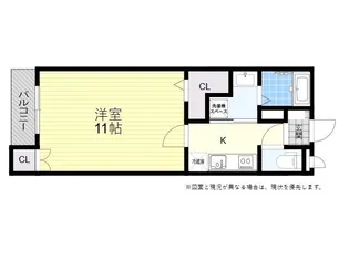 エレガンス11【2階】の間取り