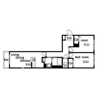 Laut Current【2階】の間取り