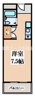 シャローム高井田【4階】の間取り