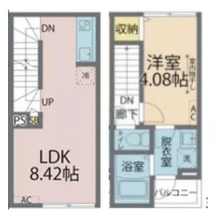 カインドネス西武柳沢IVの間取り