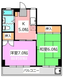 小林ビルデンス【3階】の間取り