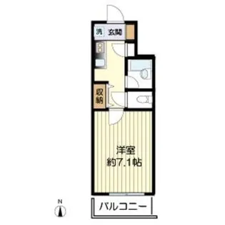 ラファームRKH【2階】の間取り