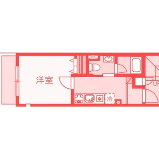 グランベイト白楽【5階】の間取り