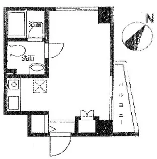 ボン・ヴォワール【2階】の間取り