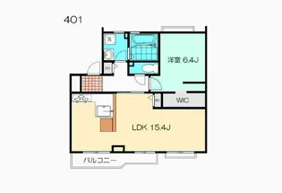 エル ブルック【4階】の間取り
