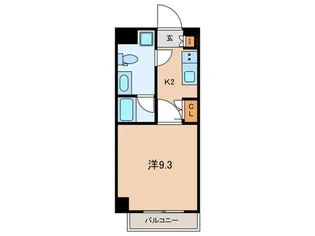 パークアクシス板橋MUSE【2階】の間取り