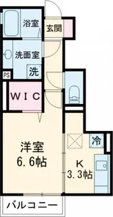 ロイヤルクローバー【1階】の間取り