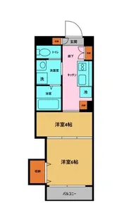 ラスターヒルズ山手【3階】の間取り