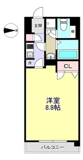 レグルスステージ【3階】の間取り