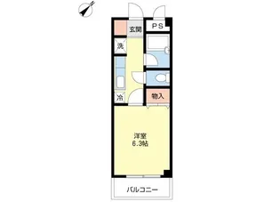 第2正松ビル【3階】の間取り