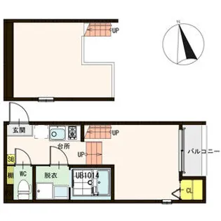 アルテ・グランデ【1階】の間取り