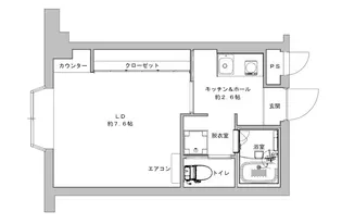 静鉄音羽ビルマンション【3階】の間取り
