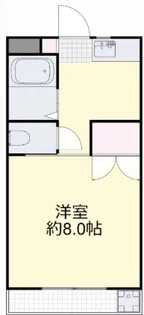 フローリッシュ神田町I【3階】の間取り