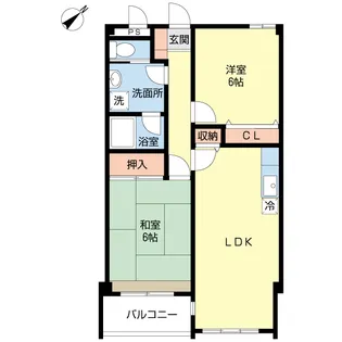 アールズコート【3階】の間取り