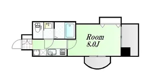 LUXE新大阪EASTⅡ【13階】の間取り