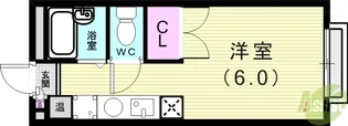 サンフレーズ東町2【1階】の間取り